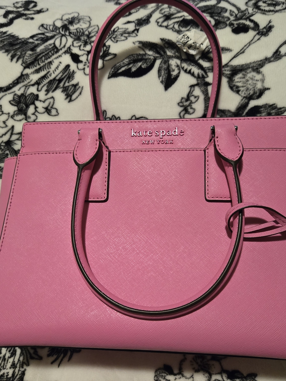 kate spade Pink Structured Tote Bag